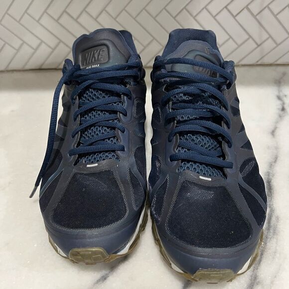 Size 11.5- Nike Air Max 2012 light mid/ metallic silver-pure platinum - Picture 2 of 7